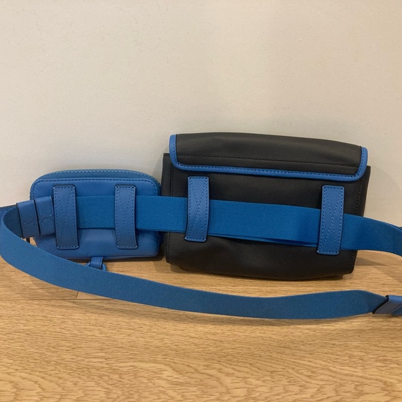 Coach Rider Double Belt Bag Blue NWT - Picture 5 of 12